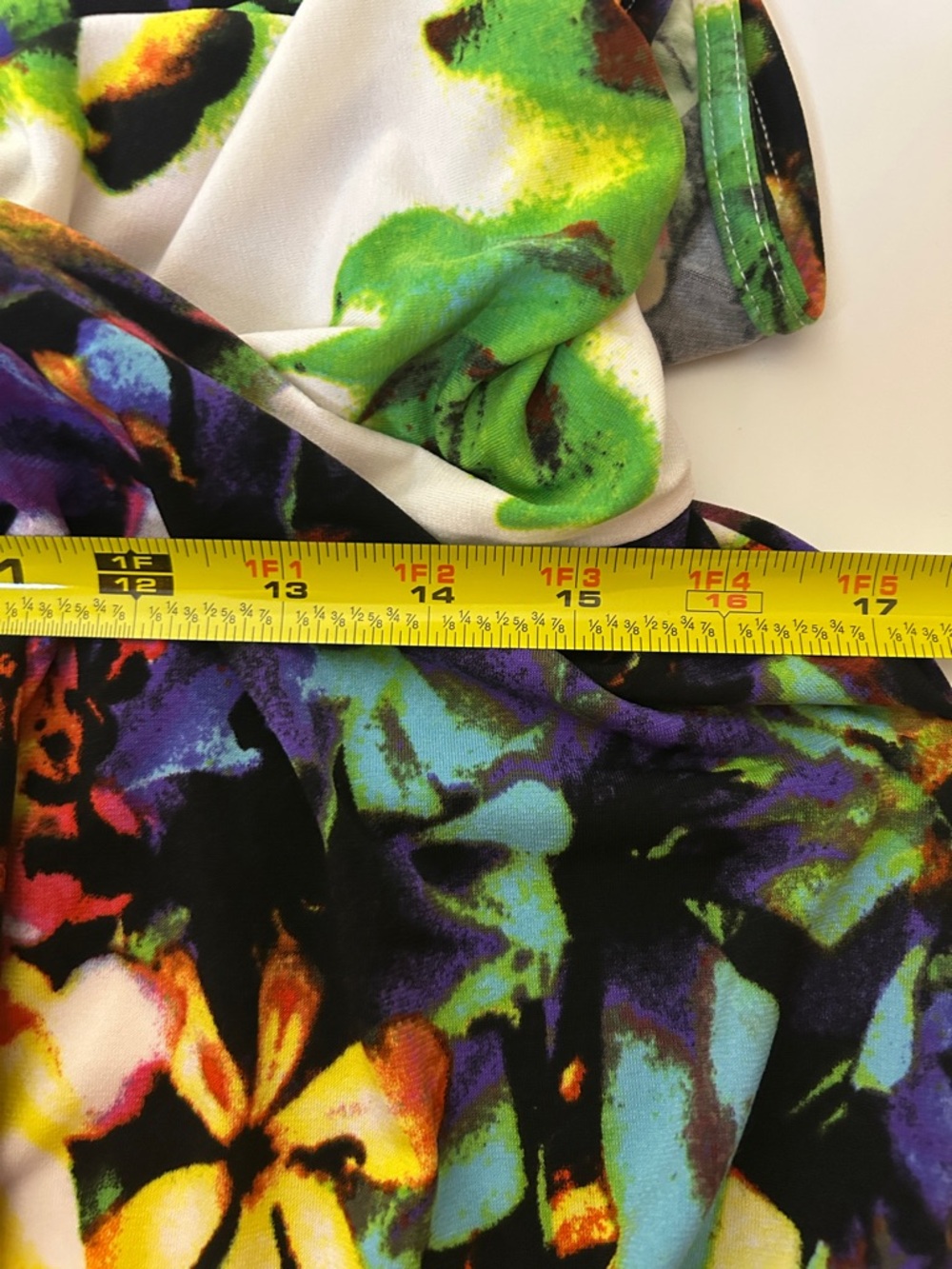 Floral Knot Front Multicolor Dress - Picture 8 of 9